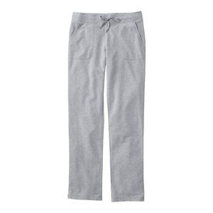 L.L. Bean Women's Ultrasoft Sweats, Straight-Leg – Gray – Size L